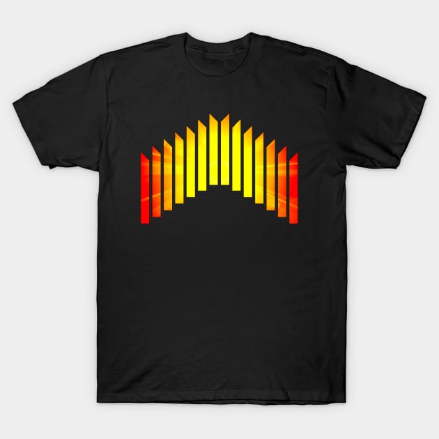 Lines of the Universe T-Shirt by Danion